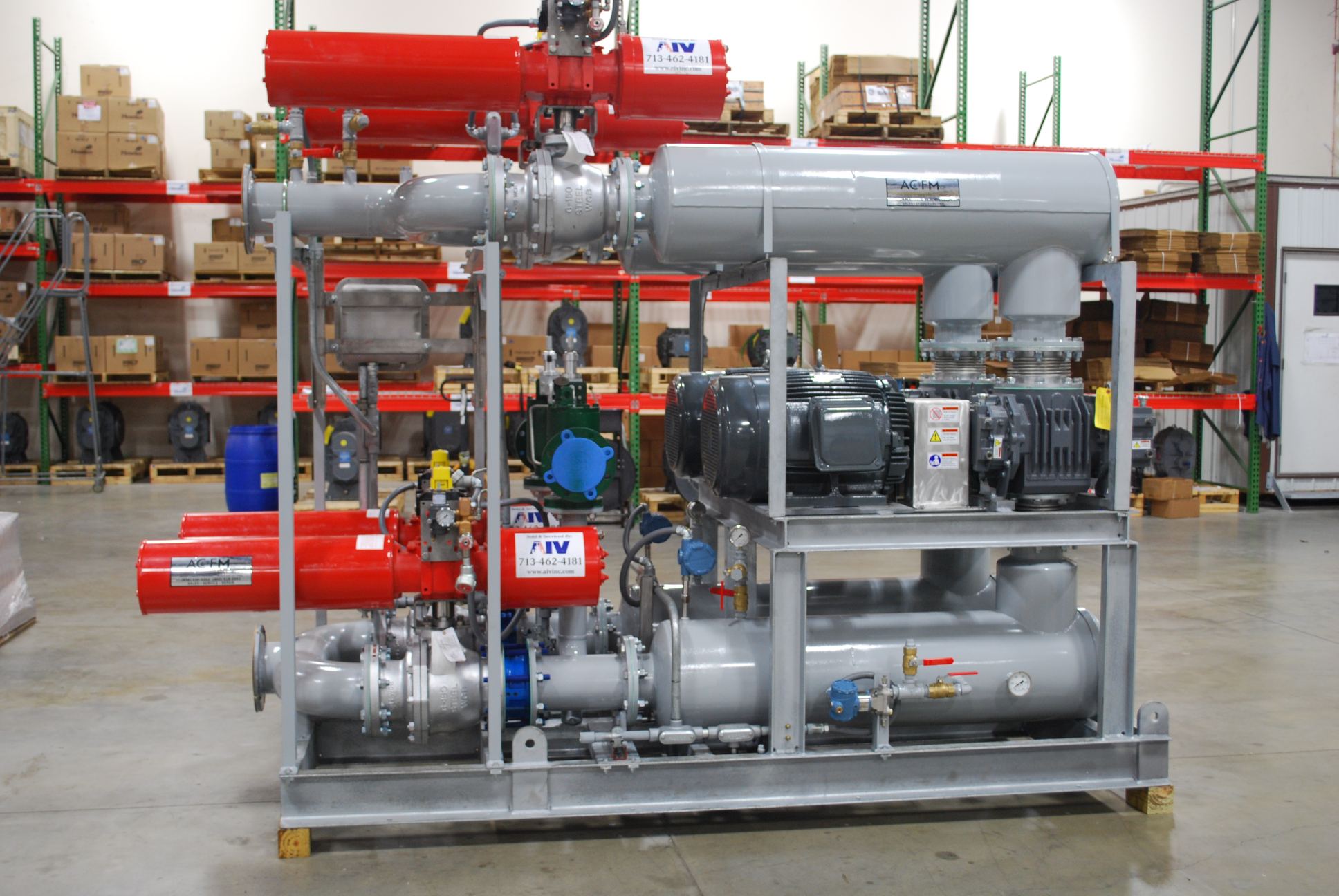 Plant Blower Installation