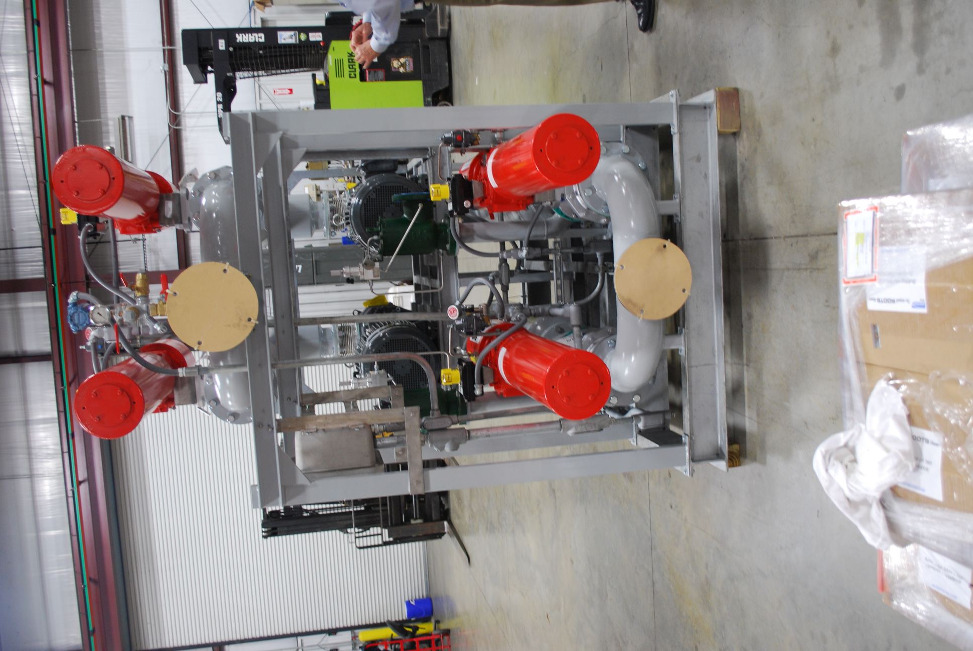 Plant Blower Installation